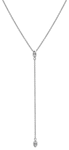 Hot Diamonds Slušivý stříbrný náhrdelník s diamantem Tender DN177