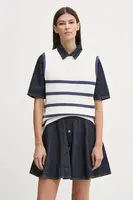 Vesta Renewed Creative Upcycling bílá barva, Renewed INTU x Answear