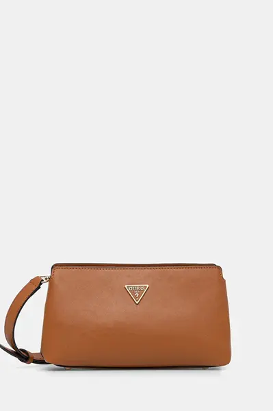 Kabelka Guess TALENT hnědá barva, HWNG96 69120