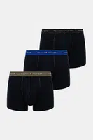 Boxerky Tommy Hilfiger 3-pack pánské, černá barva, UM0UM02765