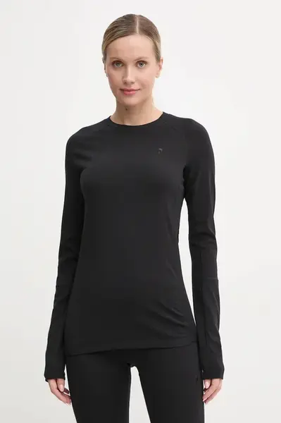 Funkční triko s dlouhým rukávem Peak Performance Magic černá barva, G79884