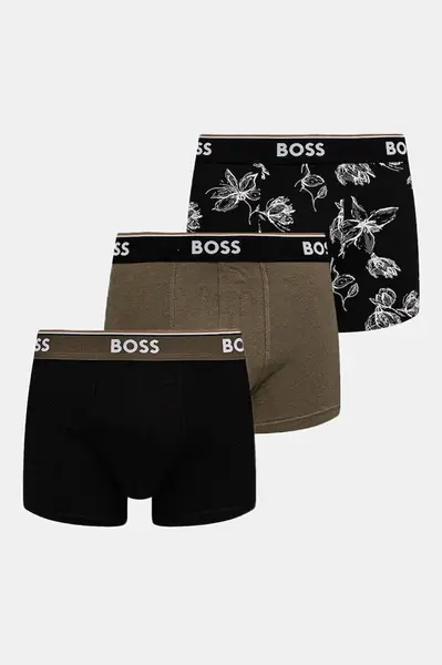 Boxerky BOSS 3-pack pánské, více barev, 50531701