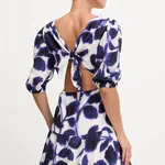 Šaty Morgan tmavomodrá barva, mini, RINER.F