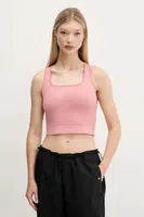 Top Pangaia Plant-Stretch Ribbed Tank Top modrá barva, 10002425