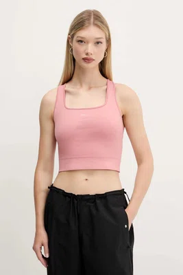 Top Pangaia Plant-Stretch Ribbed Tank Top modrá barva, 10002425