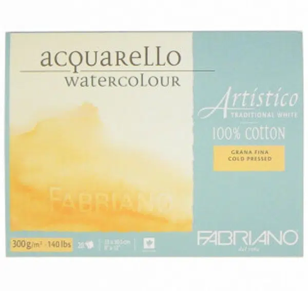 Fabriano Artistico Cold pressed 45,5x61cm 300g blok pro akvarel