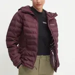 Sportovní bunda Columbia Powder Lite vínová barva, 2089391
