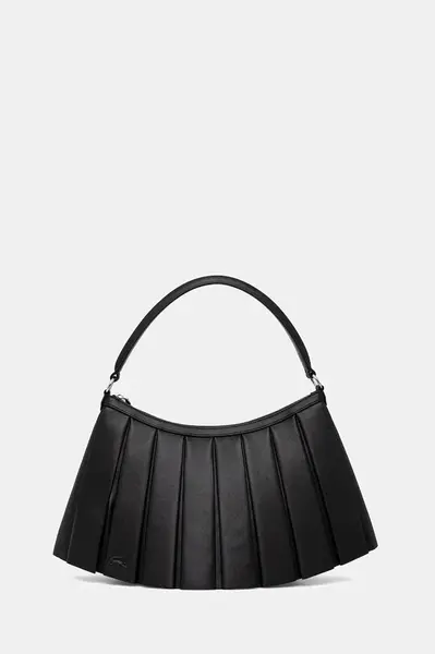 Kožená kabelka Lacoste