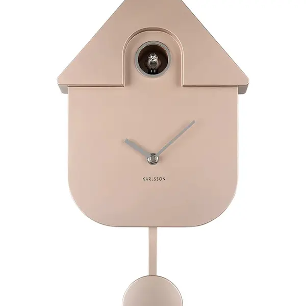 Kukačkové hodiny Karlsson Modern Cuckoo Metallic více barev