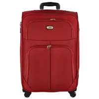 Cestovní látkový kufr červený - Ormi Mischell L