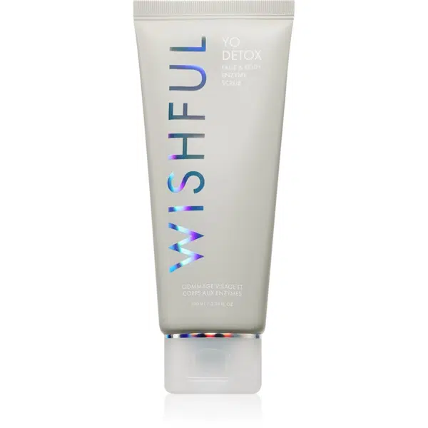 Wishful Yo Detox Face & Body Enzyme Scrub enzymatický peeling na tělo 100 ml