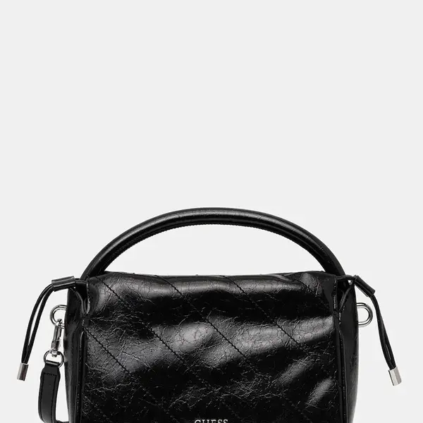Kabelka Guess AMYS černá barva, HWMY96 59160