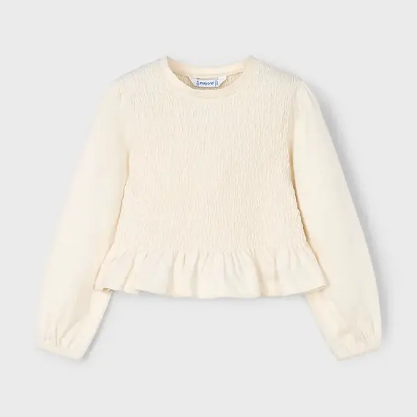 Dětské bavlněné tričko s dlouhým rukávem Mayoral