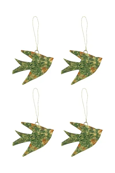 Závěsná dekorace House Doctor HDHumi 9 x 12,5 cm 4-pack