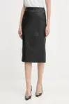 Kožená sukně Armani Exchange