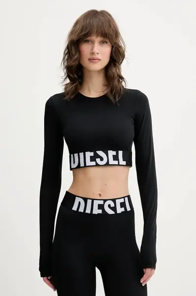 Tričko s dlouhým rukávem Diesel MELISSA-D-POP
