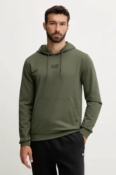 Bavlněná mikina EA7 Emporio Armani