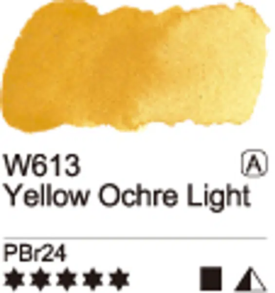 Akvarelová barva Mijello 15ml – 613 Yellow Ochre Light