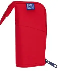 Pouzdro stojící Oxford (červené)