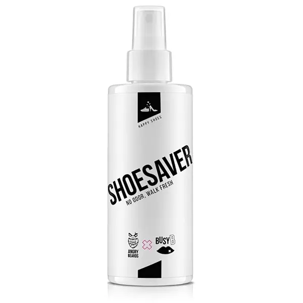 Sprej pro odstranění zápachu a provonění obuvi Angry Beards x BusyB ShoeSaver - 200 ml (AB/BB-FT010-012HS-200-2516) + dárek zdarma