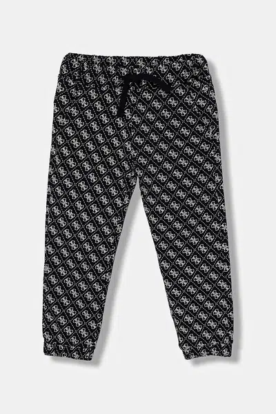 Dětské bavlněné tepláky Guess tmavomodrá barva, N5YQ15 KA6R4