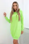 Šaty off White zelené neonové