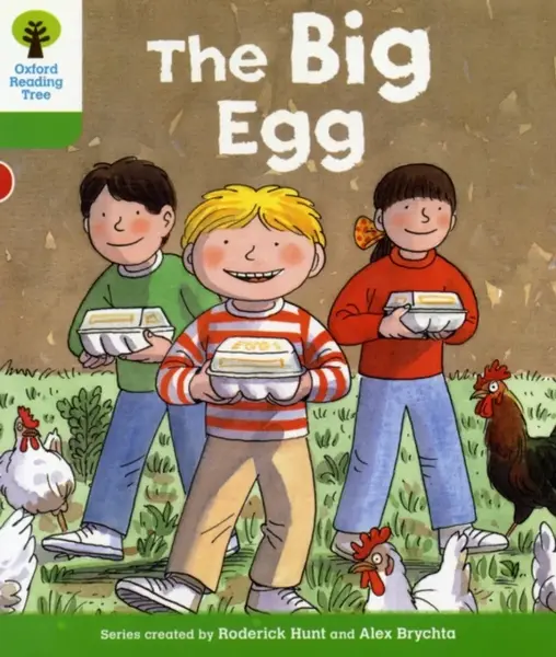 Oxford Reading Tree: Level 2: First Sentences: The Big Egg - Roderick Hunt