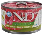 Konzerva N&D Quinoa Dog Skin&Coat Duck 140g