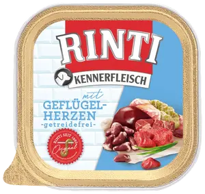 Vanička Rinti Kennerfleisch drůbeží srdíčka 300g