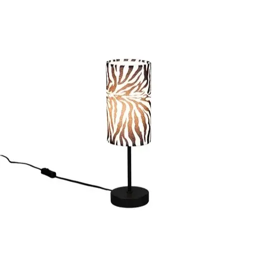 Reality ZEBARA stolná lampa čierna kov r56751032 RER56751032