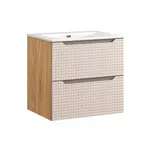 Petits-meubles UMYVADLO 61cm Mallory Béžová a dřevo