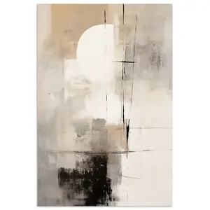 MuchoWow PLAKÁT Abstraktní - Umění - šedá 40x60 cm