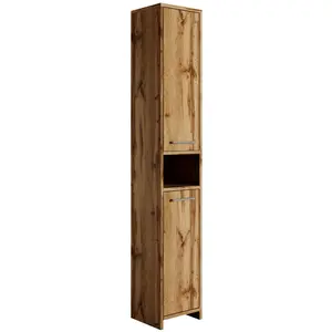 Badplaats KOUPELNOVÁ SKŘÍŇKA Nemo se 2 dveřmi dub - 32 x 29 x 190 cm