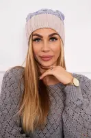 Kesi Fleecová čepice Paris K213 light beige