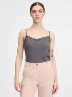 Tmavě šedé dámské tílko ORSAY - Dámské