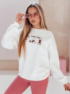 Dámská oversize mikina s jamníky