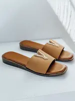 Dámské pantofle SOLVINA béžové