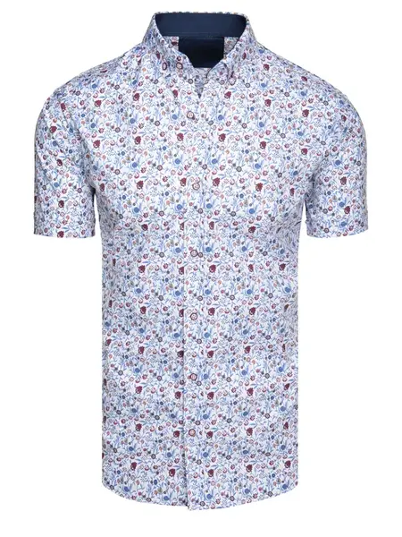 Pánská vzorovaná slim fit košile