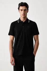 Karl Lagerfeld  polo pánské s bavlnou