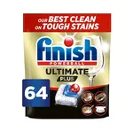 FINISH Ultimate Plus All in 1 kapsle do myčky nádobí Fresh 64 ks