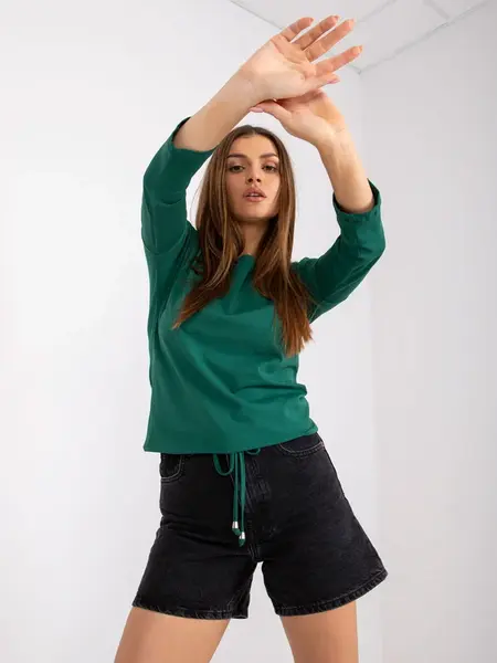 Blouse-RV-BZ-4691.09P-dark green