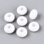 Opaque Acrylic European Beads
