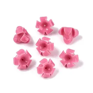 Synthetic Coral Carved Beads
