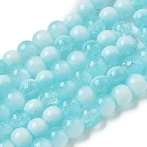 Crackle Glass Beads