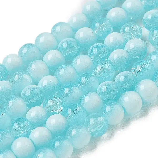 Crackle Glass Beads