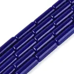 Opaque Solid Color Glass Beads Strands