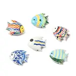 Spray Painted Printing Alloy Beads
