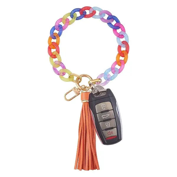 Chain Link Wristlet Keychain