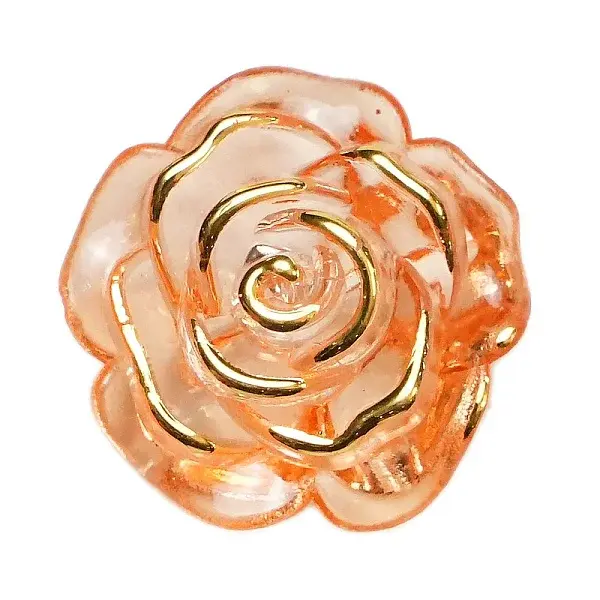 Camellia Transparency Acrylic Beads