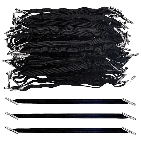 120Pcs Polyester Elastic Closure for Travelers Notebook